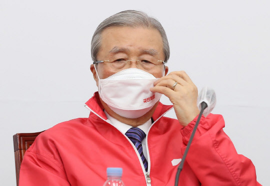 김종인 국민의힘 총괄선대위원장. 연합뉴스